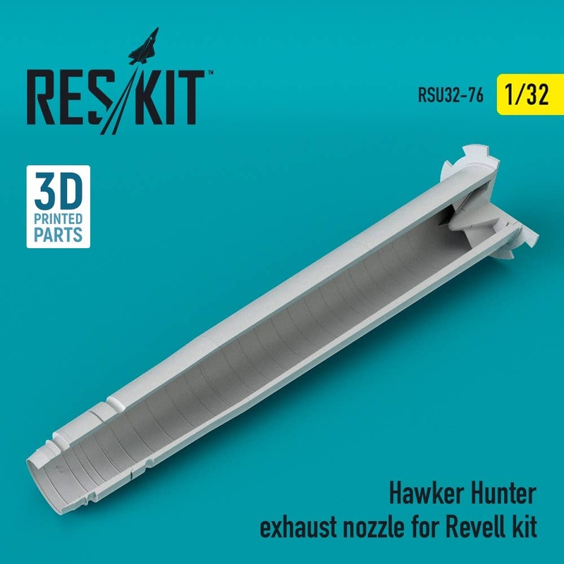 1/32 Hawker Hunter exhaust nozzle for Revell kit