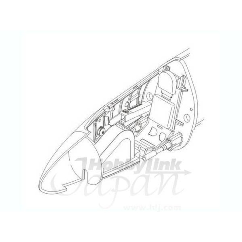 1/32 He 162A Rear cockpit bulkhead icluding s