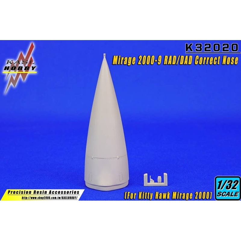 1/32 Mirage 2000-9 RAD/DAD Correct Nose (for Kitty Hawk)