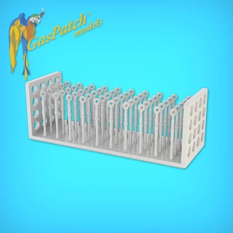 1/32 Resin Turnbuckles Type One End (50 Items)