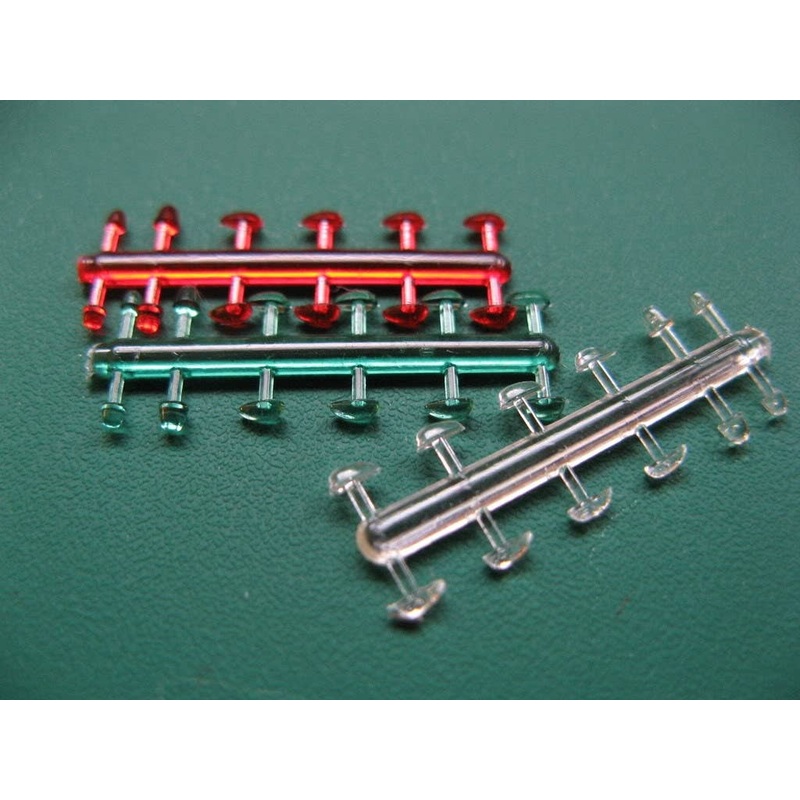 1/32 Aircraft Position Lights (Red, Green, Clear 12pcs each)