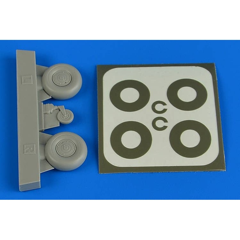 1/32 Bucker Bu 131 Wheels & Paint Masks Disc Cover (for ICM)