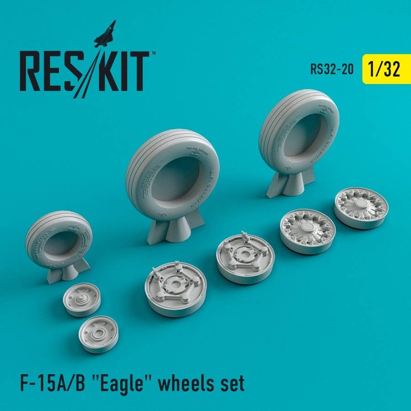 1/32 F-15 (A/B) Eagle Wheels Set (for Revell)