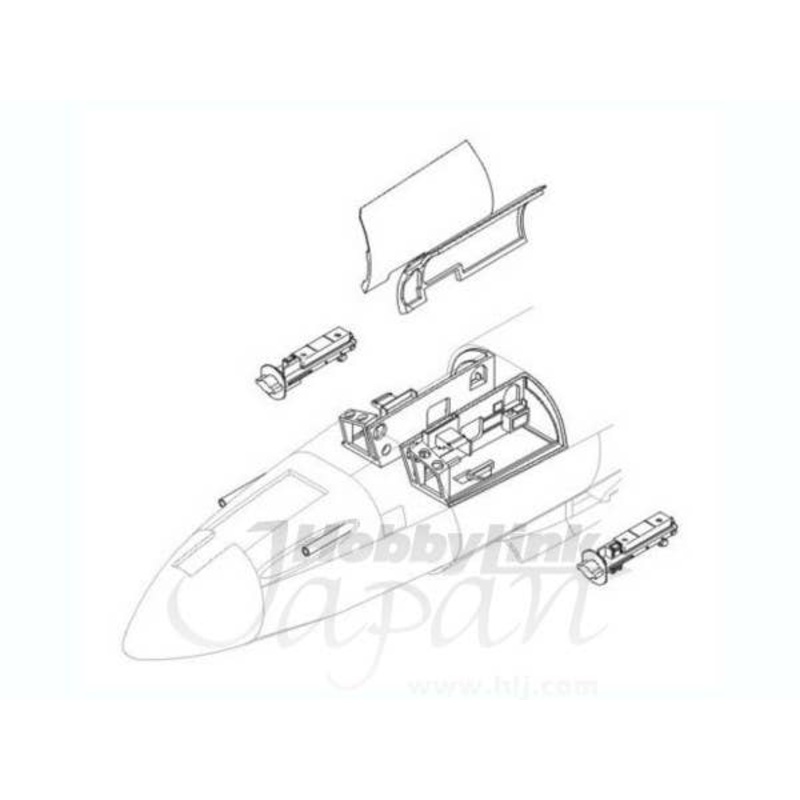 1/32 He 162A Salamander armament for Revel