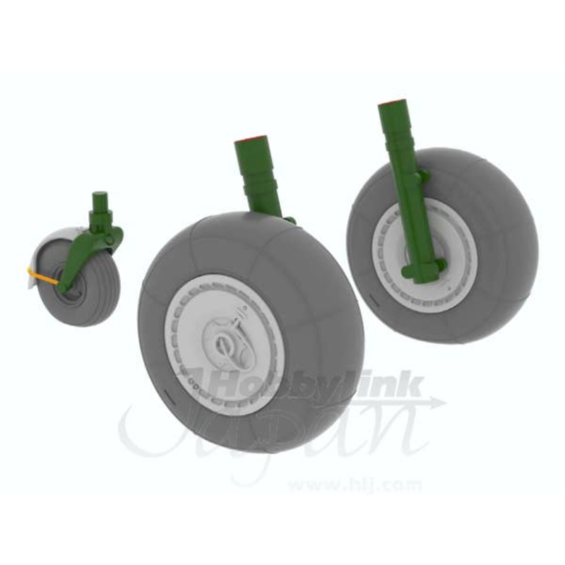 1/32 Ju 88 Wheels Late (for Revell)