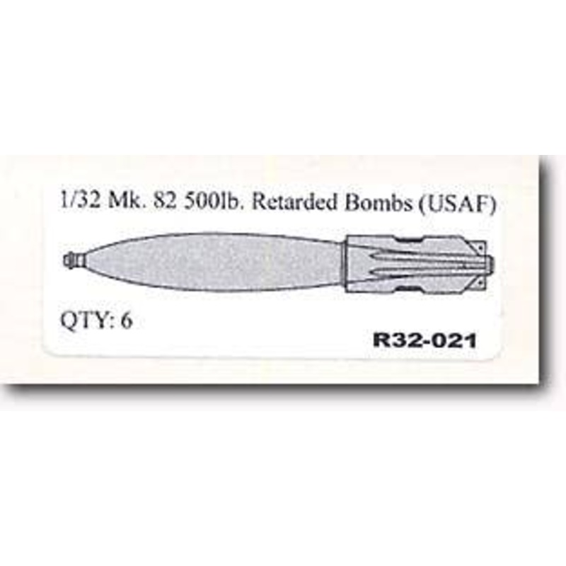 1/32 Mk.82 Snakeye (USAF) 6 pcs.