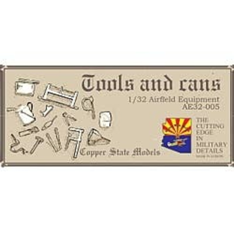 1/32 Tools and Cans