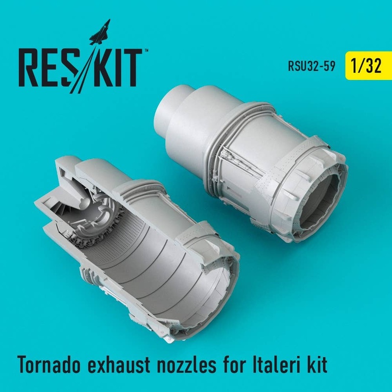 1/32 Tornado exhaust nozzles for Italeri kit