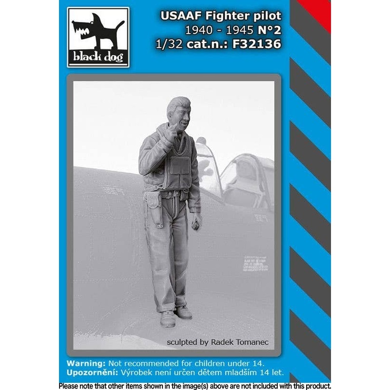 1/32 U.S. Army Air Force Fighter Pilot 1940-45 No.2