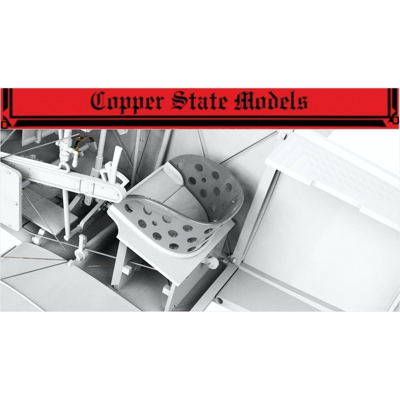 Nieuport 11/16 pilot seat backrest