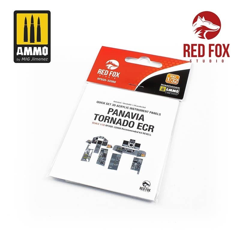 1/32 Tornado ECR 3D Acrylic Instrument Panel (for Revell)