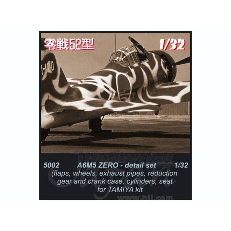 1/32 A6M5 detail set for Tamiya
