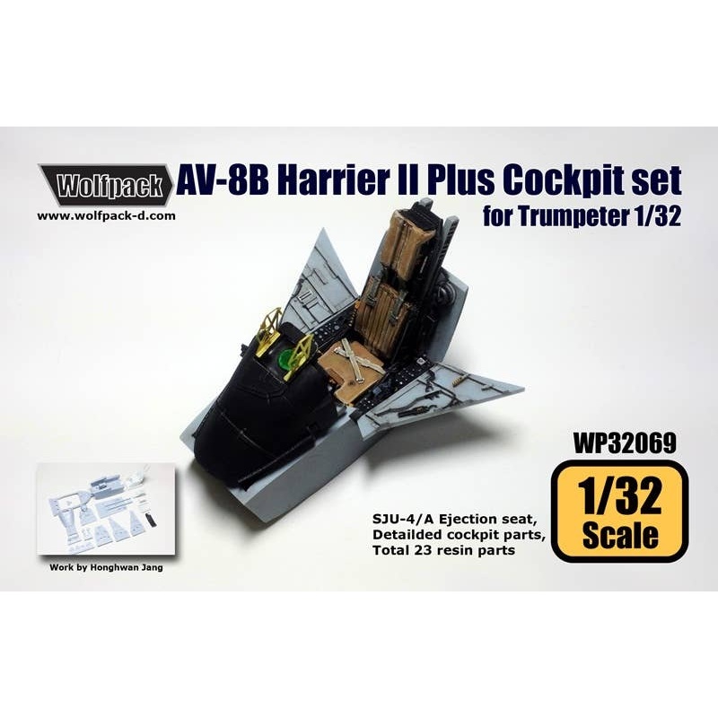 1/32 AV-8B Harrier II + Cockpit