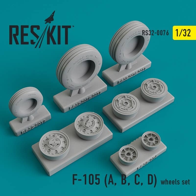 1/32 F-105(B/D) Thunderchief Wheels