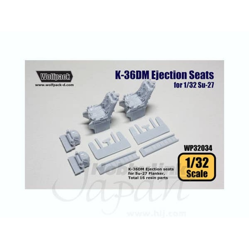 1/32 K-36DM Ejection Seats for Su-27 (for Trumpeter)