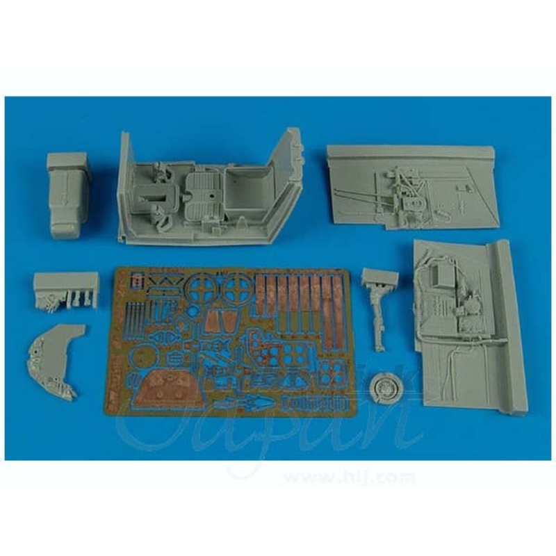 1/32 Messerschmitt Bf 109F-2 / F-4 Cockpit Set (for Hasegawa)