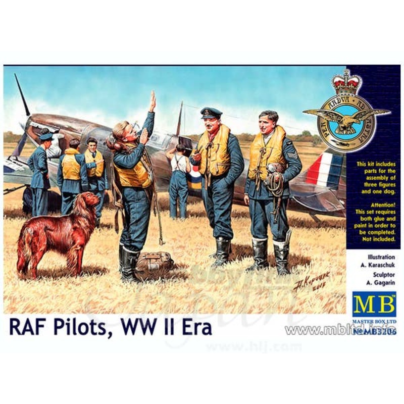 1/32 RAF Pilots WW II Era