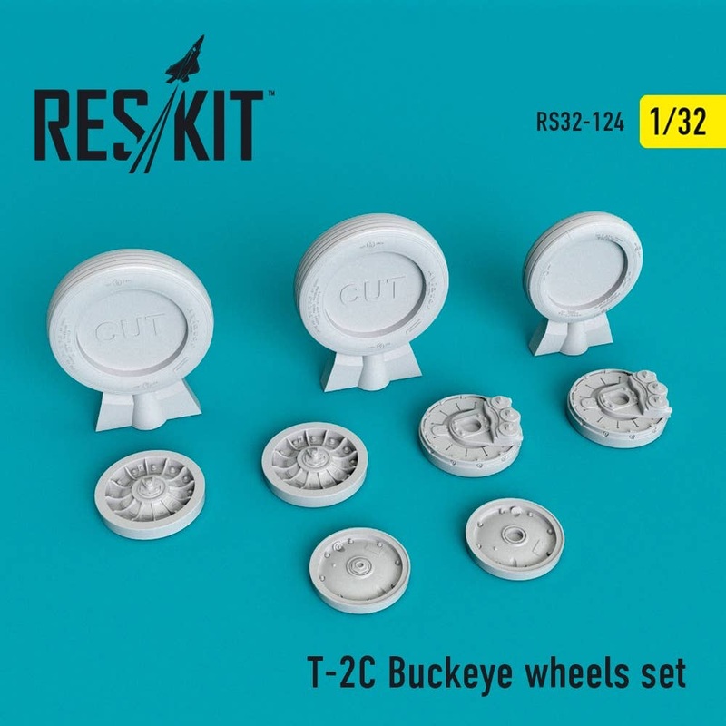 1/32 T-2C Buckeye wheels set for Special Hobby