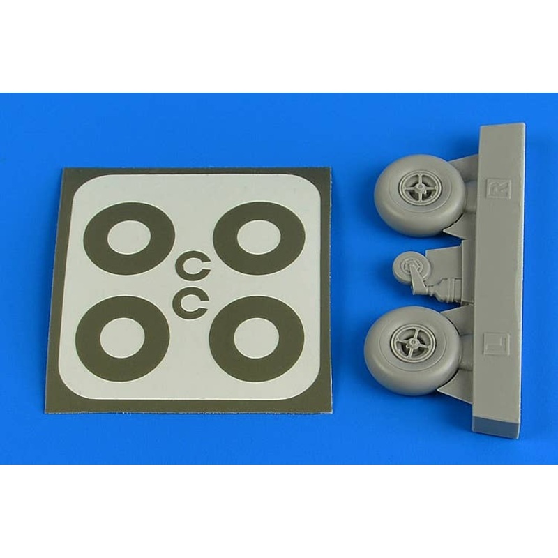 1/32 Bucker Bu 131 Wheels & Paint Masks (for ICM)