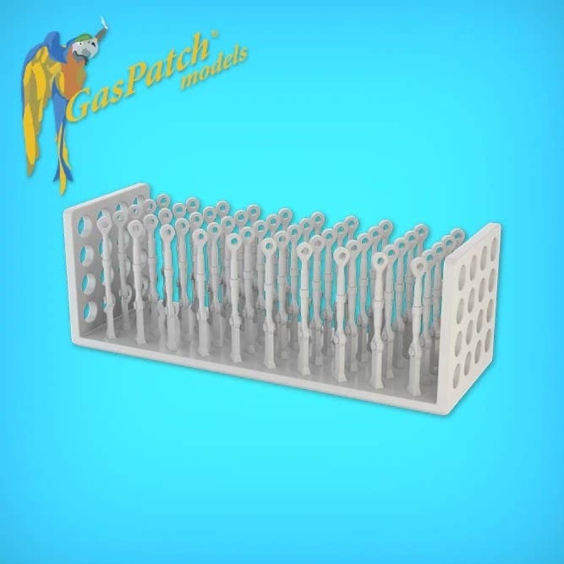 1/32 Resin Turnbuckles Type B (50 Items)