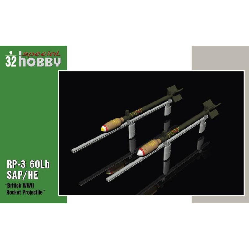 1/32 RP-3 60Lb SAP/HE "British WWII Rocket Projectile"
