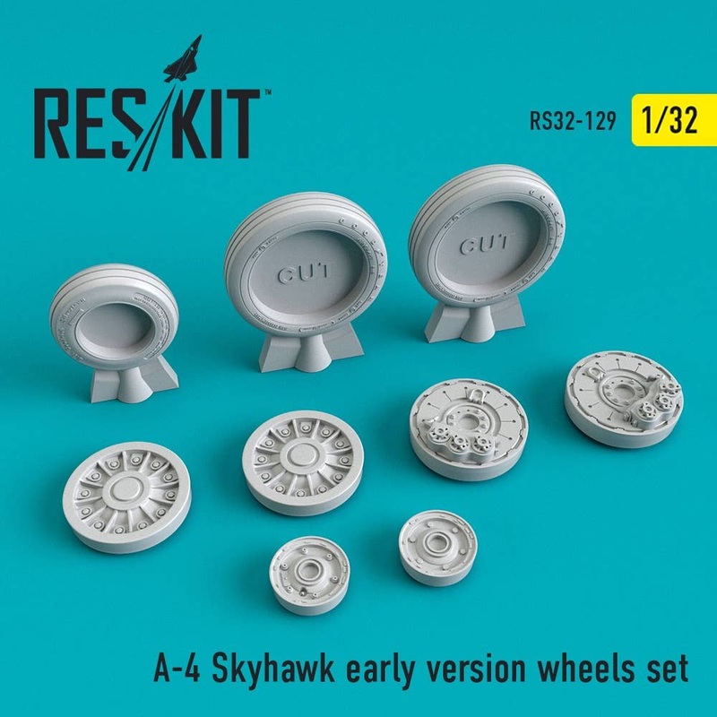 1/32 A-4 Skyhawk Early Version Wheels Set
