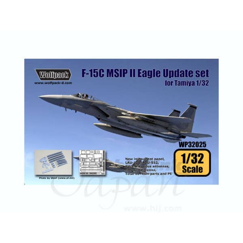 1/32 F-15C MSIP II Eagle Update Set (for Tamiya)