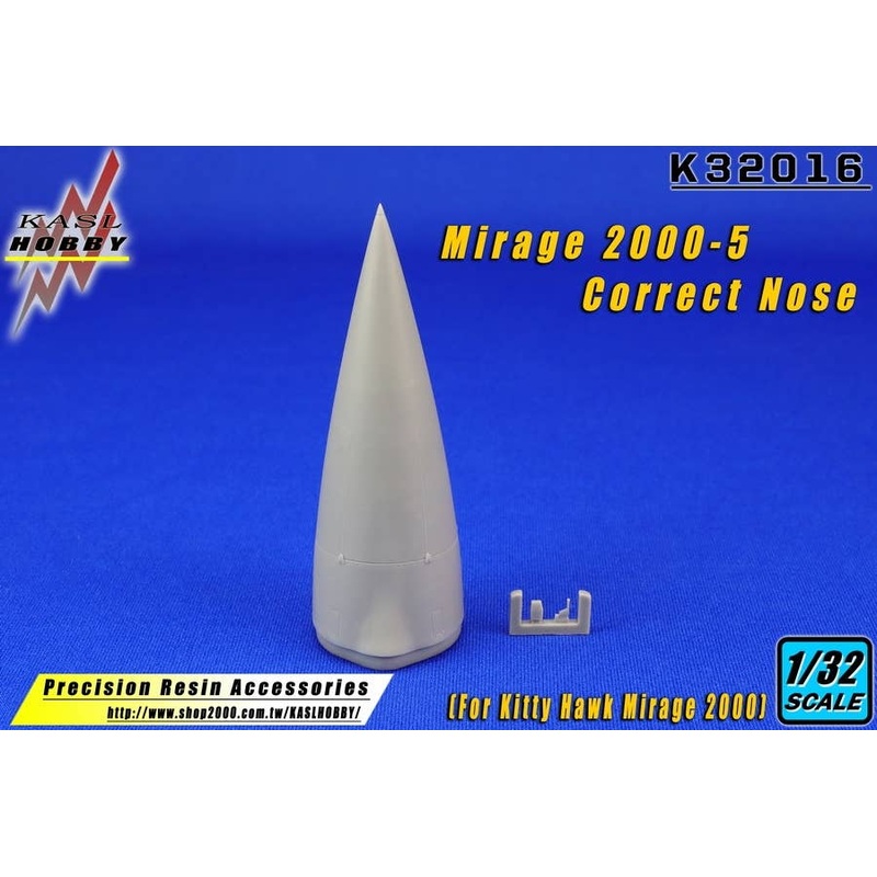 1/32 Mirage 2000-5Correct Nose (for Kitty Hawk)