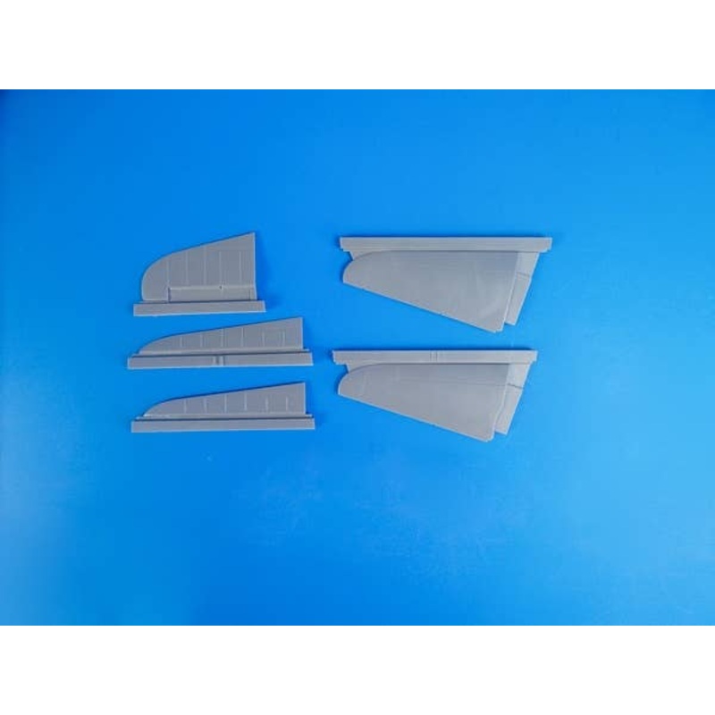1/32 A6M5c Zero Tail Control Surfaces for Hasegawa kit