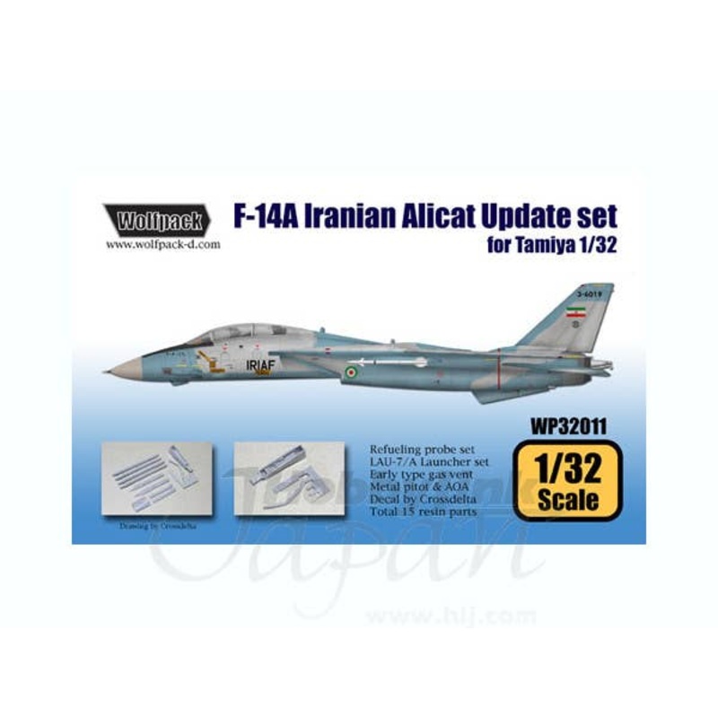 1/32 F-14A Iranian Alicat Update Set (for Tamiya)
