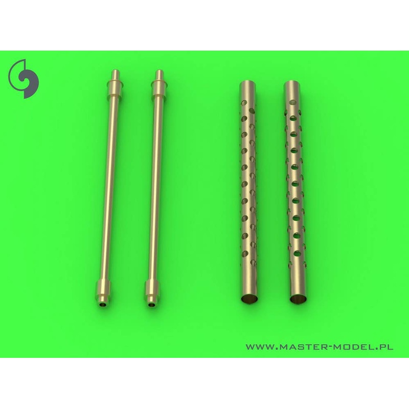 1/24 WWII American Browning M2 .50 Cal (12.7mm) Aviation Machine Gun Barrel (2pcs)
