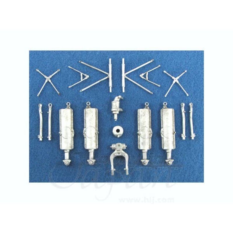 1/24 De Havilland Mosquito Landing Gear (for Airfix)