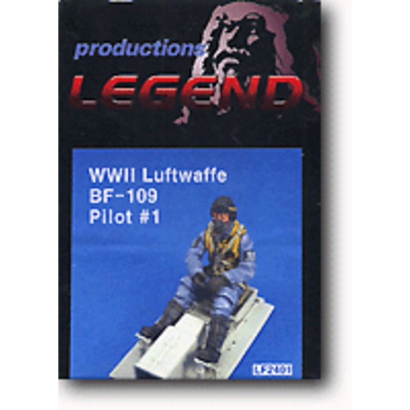 1/24 Luftwaffe Bf109 Pilot #1