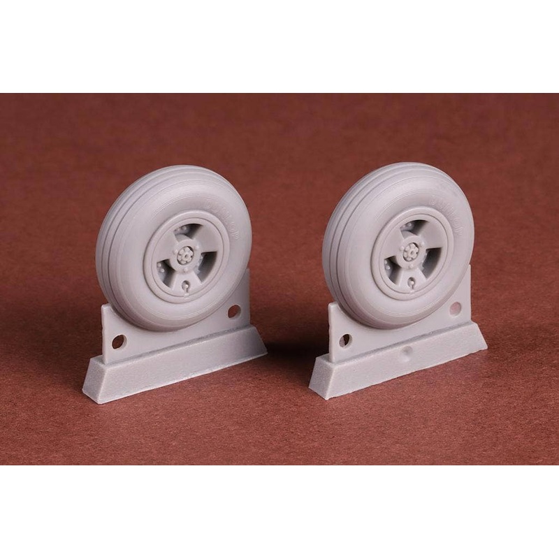1/24 Spitfire 3-spoke wheels