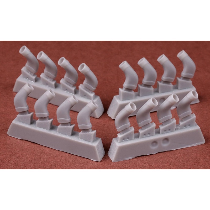 1/24 Spitfire round round stacks for new Airfix