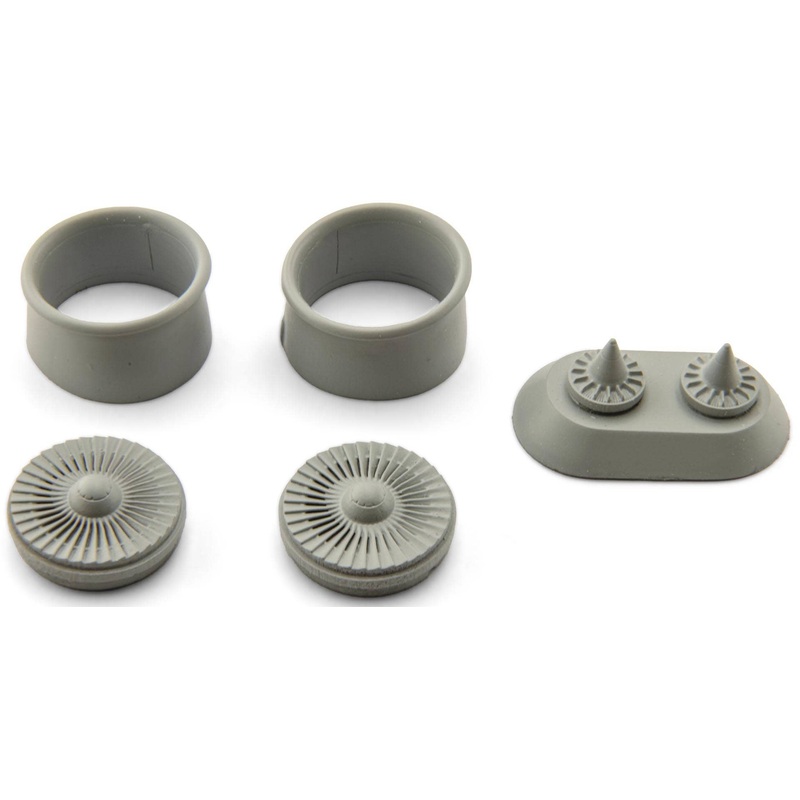 1/144 Boeing B757 PW2000 Engine intake and fan disk + Exhaust for Zvezda
