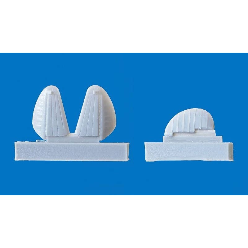 1/144 Curtiss P-36/H-75 control surfaces, for MKM