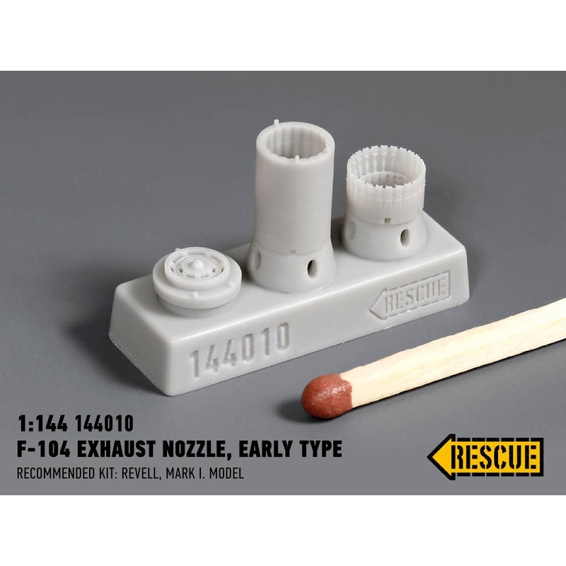 1/144 F-104 exhaust nozzle, early type (for Revell / Mark.I)