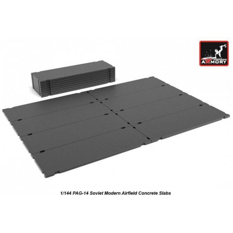 1/144 PAG-14 Soviet Modern Airfield Concrete Slabs Set