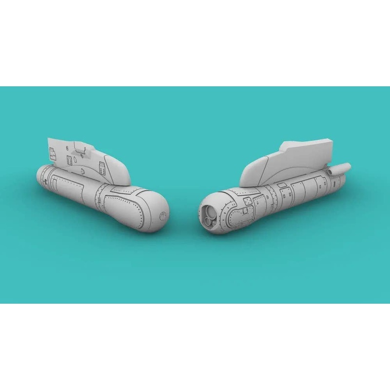 1/144 Talios targeting pod for rafale (set of 2)