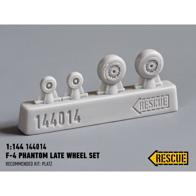 1/144 F-4 Phantom late wheel set (for Platz / F Toys)