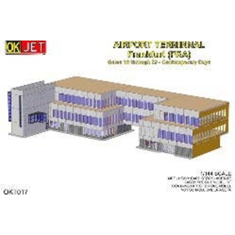 1/144 Frankfurt Airport (Fra) Terminal Building Gates 18-25 (Current)