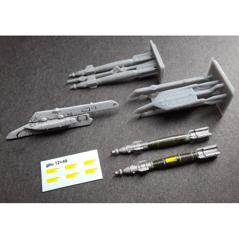1/144 Rafale bomb Rack with GBU-49 bombs (6 pcs)