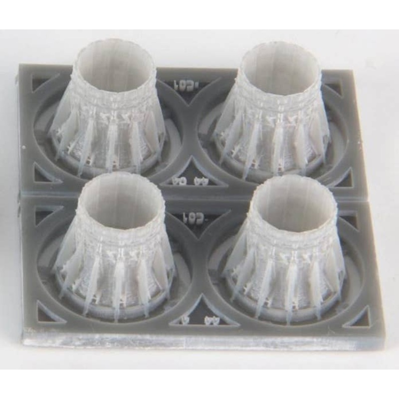 1/144 B-1B GE Exhaust Nozzle Set Closed (for Academy)