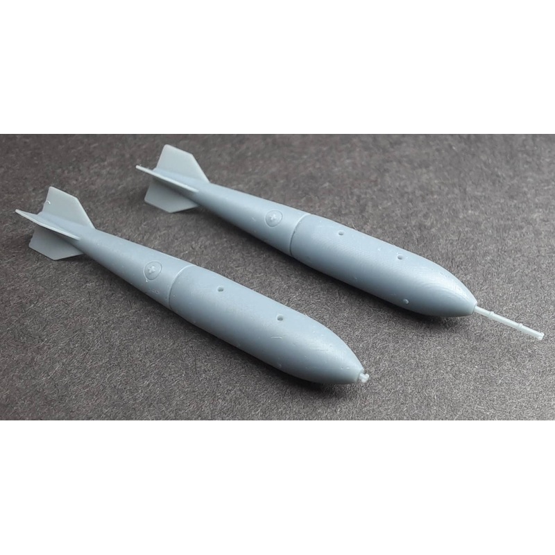 1/144 Mk.118 bombs, two different fuzes 2x2 (2 pcs)