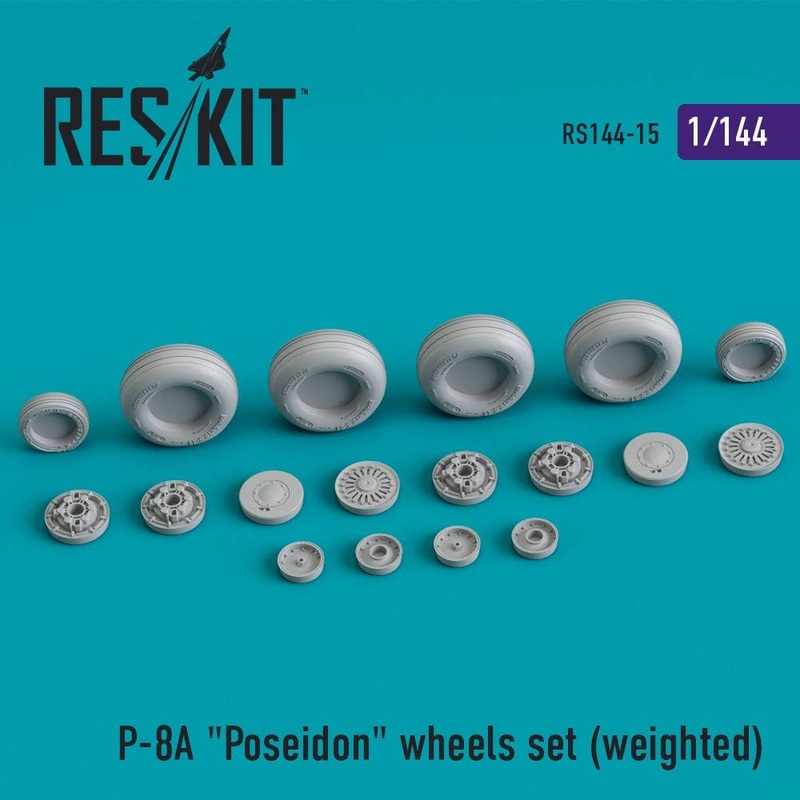 1/144 P-8A Poseidon wheels set (weighted)
