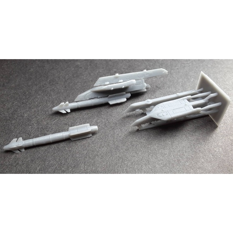 1/144 Rafale bomb rack with AASM bombs (6 pcs)