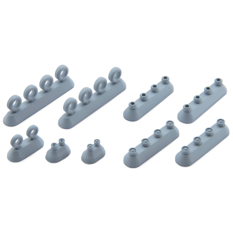 1/144 Boeing B767 Wheels Weighted Early Type