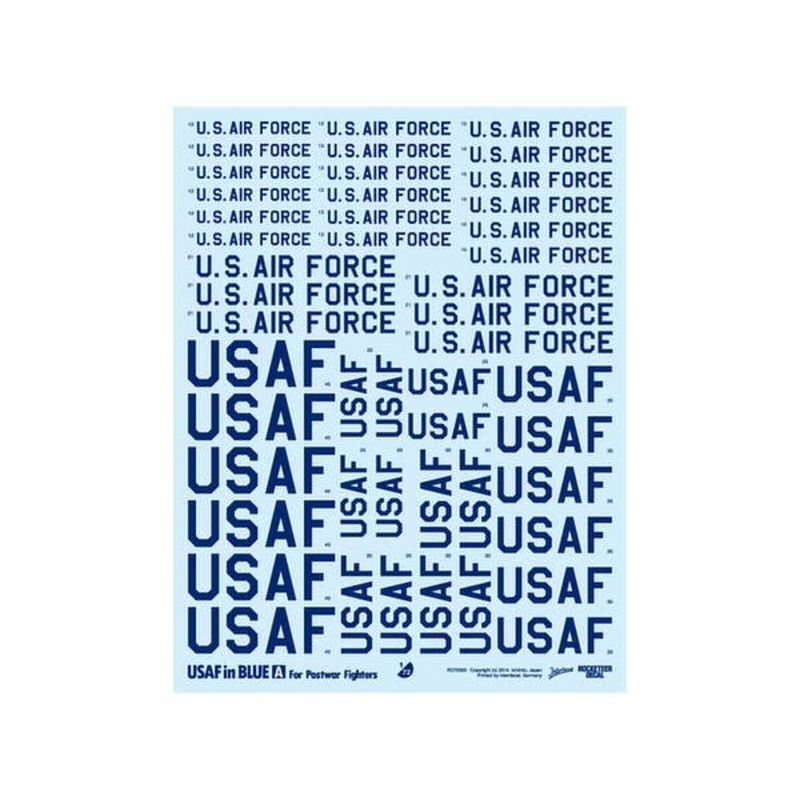 1/72 USAF in Blue A for Postwar Fighters