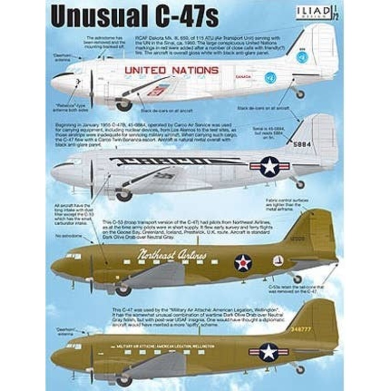 1/72 C-47s "Unusual Marking"